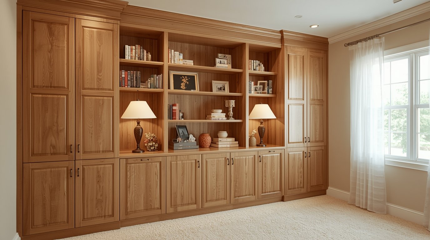 Inbouwkasten en planken van Thodthor